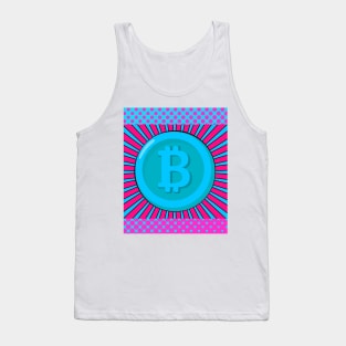 Bitcoin Pop Art Tank Top